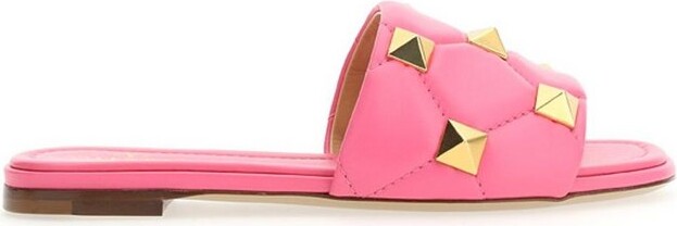 Valentino Pink Slide Women's Sandals | Shop the world's largest 