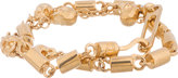 Thumbnail for your product : Alexander McQueen Gold Rifle Chain Bracelet