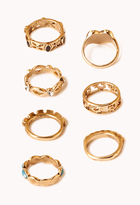 Thumbnail for your product : Forever 21 Heirloom Redux Ring Set