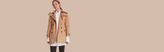 Thumbnail for your product : Burberry Hooded Trench Coat with Warmer