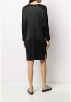 Thumbnail for your product : Pleats Please Issey Miyake Pleated Side Slit Dress