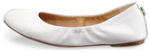 Thumbnail for your product : BCBGMAXAZRIA Molly Slip-On Nappa Flat, White
