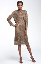 Thumbnail for your product : Soulmates Crochet Silk Dress & Jacket