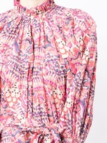 Thumbnail for your product : CHUFY Bianca abstract-print midi dress