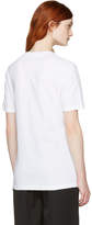 Thumbnail for your product : Neil Barrett White Double Stripe Thunderbolt T-Shirt