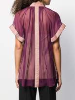 Thumbnail for your product : Maison Rabih Kayrouz loose-fit sheer blouse