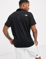 Thumbnail for your product : The North Face Glacier polo in black