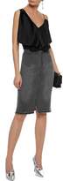 Thumbnail for your product : By Malene Birger Frayed Denim Skirt