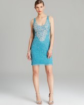 Thumbnail for your product : Aidan Mattox Dress - Sleeveless Scoop Neck Banded Sheath