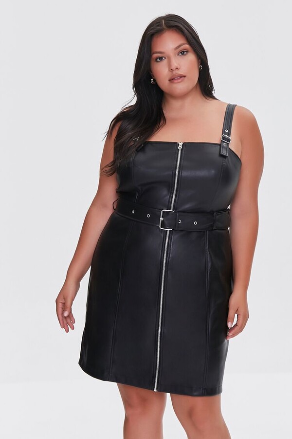 Leather Dresses For Plus Size Women | Shop the world's largest 