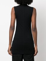 Thumbnail for your product : Rick Owens Lilies High-Neck Sleeveless Mini Dress