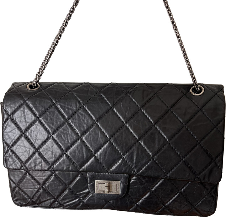 chanel black crossbody handbags used