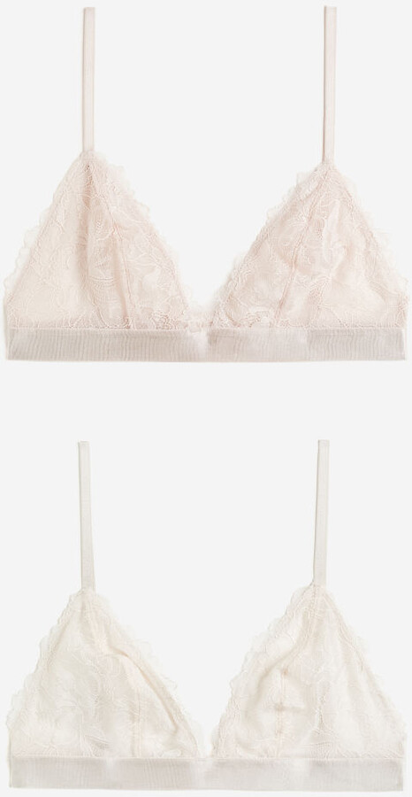 SKIN Ophelia stretch jersey-trimmed cotton-tulle soft-cup bra