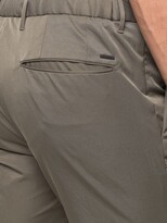Thumbnail for your product : Incotex Elasticated-Waist Straight Trousers