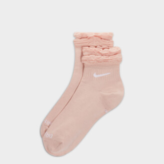 nike frilly ankle socks