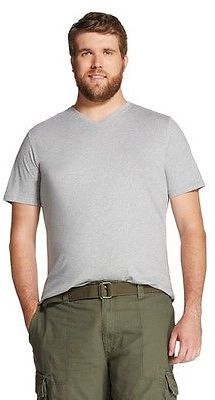 Mossimo Men's Big & Tall V-Neck T-Shirt
