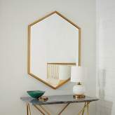 Thumbnail for your product : west elm Metal Framed Hexagon Mirror