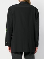 Thumbnail for your product : Yohji Yamamoto Pre-Owned 1990's Floral Embrooidered Blazer