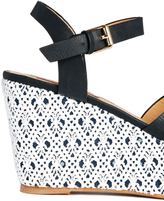 Thumbnail for your product : London Rebel Print Wedge Sandals