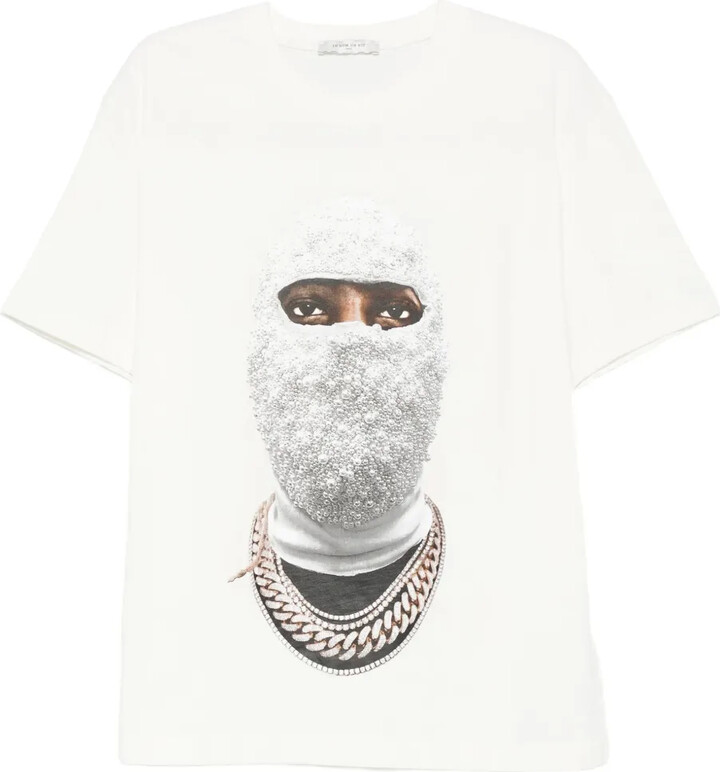 Ih Nom Uh Nit mask-print T-shirt