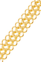 Thumbnail for your product : Kenneth Jay Lane Gold-plated Choker