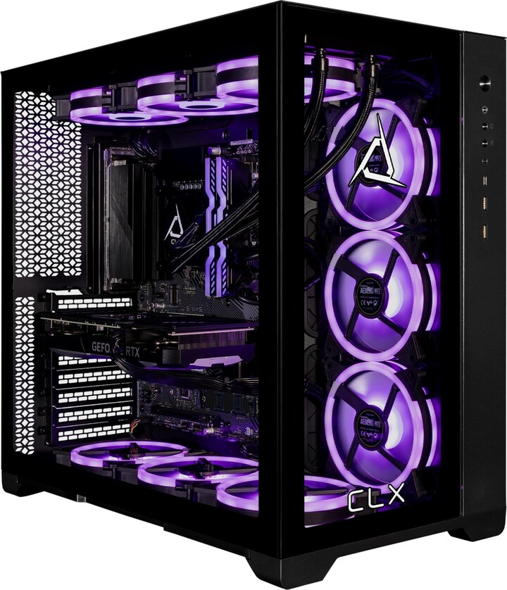 Clx Set Gaming Desktop - Liquid Cooled Intel Core i9 14900KF 3.2GHz 24-Core Processor 64GB DDR5 Memory GeForce Rtx 5070 12GB GDDR7 Graphics 2TB Ssd