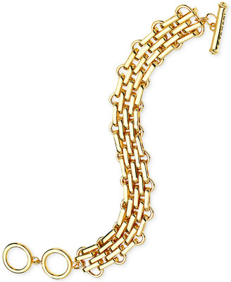 T Tahari Brick Link Chain Bracelet
