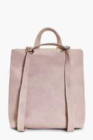 Thumbnail for your product : boohoo Buckle Detail Structured Backpack