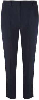 **Tall Navy Ankle Grazer Trousers