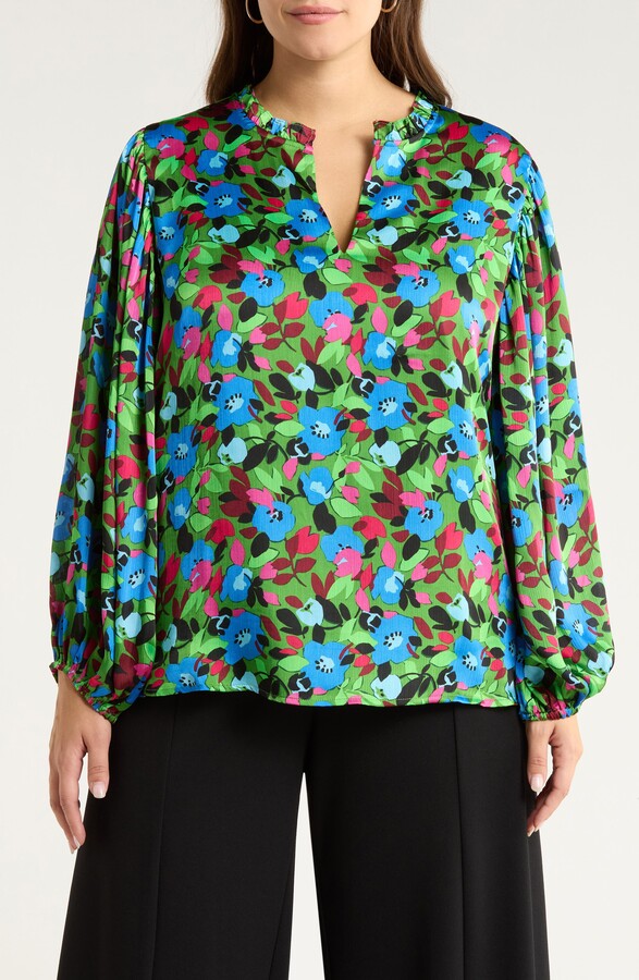 Sugar Lips Destine Floral Print Top