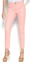 Thumbnail for your product : INC International Concepts Cropped Colored Skinny Jeans
