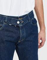 Thumbnail for your product : Maison Margiela Stonewash Slim Fit Jeans in Middle Tone Indigo