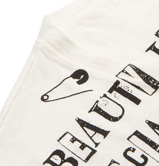 Valentino Printed Cotton-Jersey T-Shirt