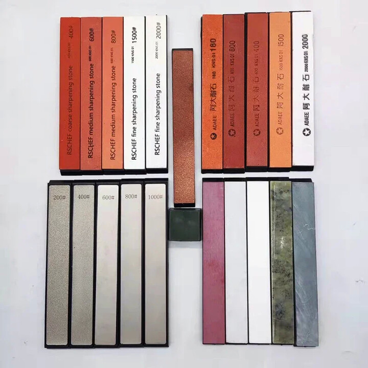 NONE 5-20 pcs set Diamond stone bar Used for Ruixin pro RX008 knife sharpener diamond whetstone sharpening stone Bars kitchen tools
