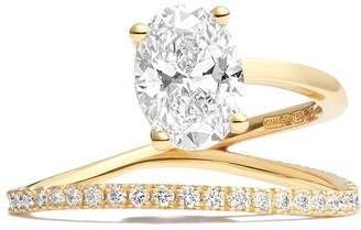 Kimai 18kt yellow gold Billie diamond ring