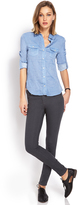 Thumbnail for your product : Forever 21 Easy Skinny Jeans