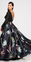 Thumbnail for your product : Terani Couture Plunging V-Back Fully Beaded A-line Evening Gown