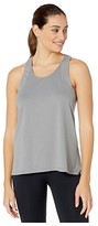 Thumbnail for your product : Ryu Tech Racerback Tank - Solid/Mesh (Dusty Gray) Women's Clothing