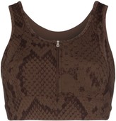 Thumbnail for your product : Varley Snake Print Sports Bra