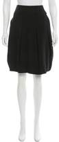 Thumbnail for your product : Vera Wang Wool Knee-Length Skirt