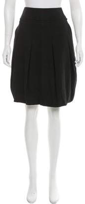 Vera Wang Wool Knee-Length Skirt