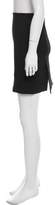 Thumbnail for your product : Thierry Mugler Asymmetrical Wool Skirt Black Asymmetrical Wool Skirt