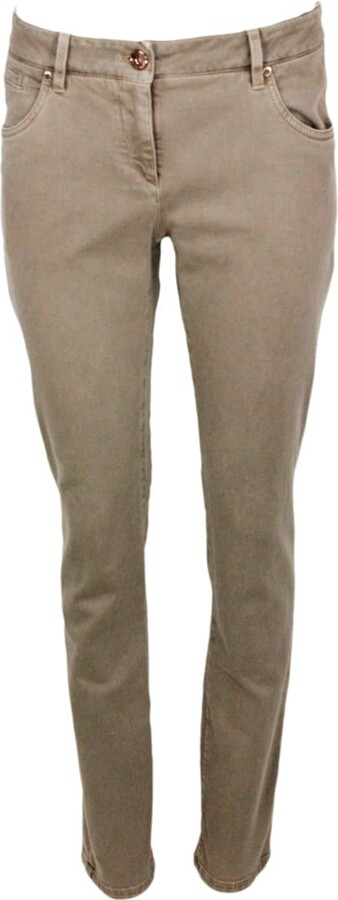 Taupe Jeans | Shop The Largest Collection | ShopStyle