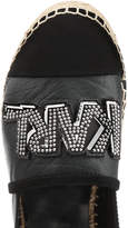 Thumbnail for your product : Karl Lagerfeld Paris Leather Espadrille Slip-Ons