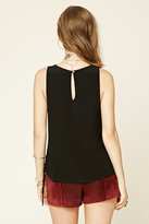 Thumbnail for your product : Forever 21 FOREVER 21+ Contemporary Lace-Up Top