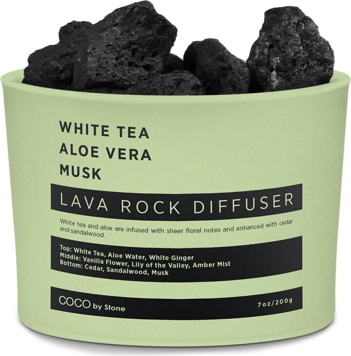 Coco By Stone Lava Rock Diffuser - White Tea, Aloe Vera, Musk ...