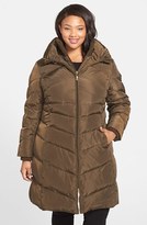 Thumbnail for your product : Jessica Simpson Down & Feather Fill Coat (Plus Size)