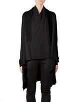 Thumbnail for your product : Rick Owens Asymmetrical Knit Cardigan