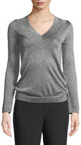 Thumbnail for your product : Missoni Metallic Knit V-Neck Sweater