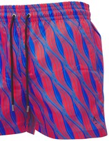 Thumbnail for your product : APNÉE Printed Regenerated Nylon Swim Shorts
